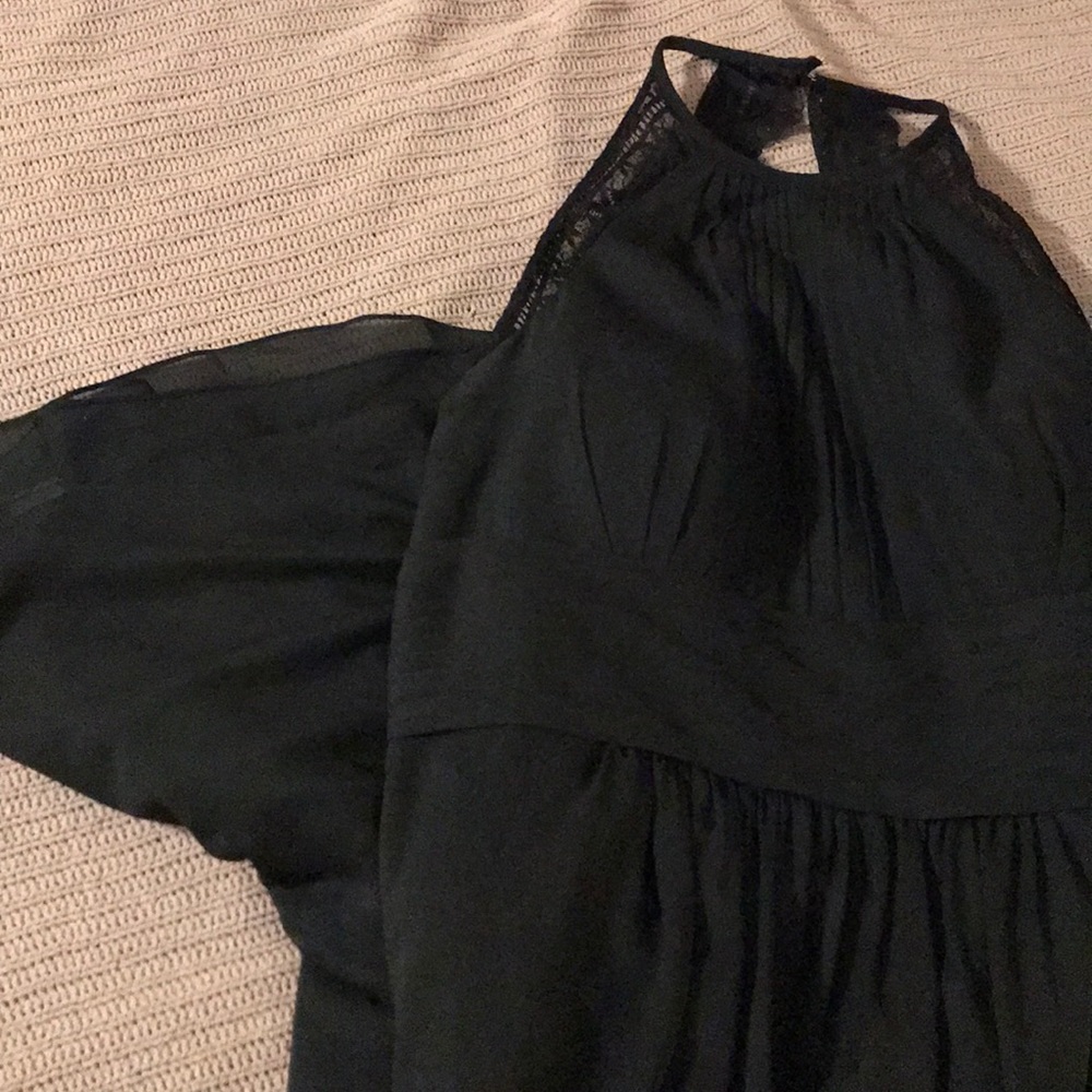 Custom black dress